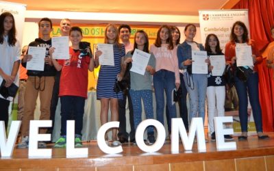 Entrega de Certificados en el Colegio Las Viñas de Teruel: resultados Exámenes Cambridge