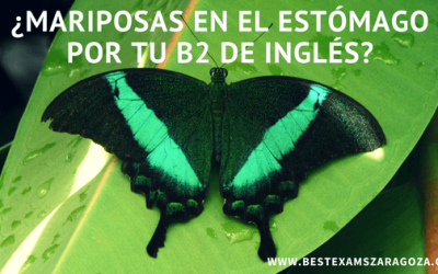 Examen Cambridge: ¿Tienes mariposas en el estómago cuando piensas en tu examen B2 de inglés?